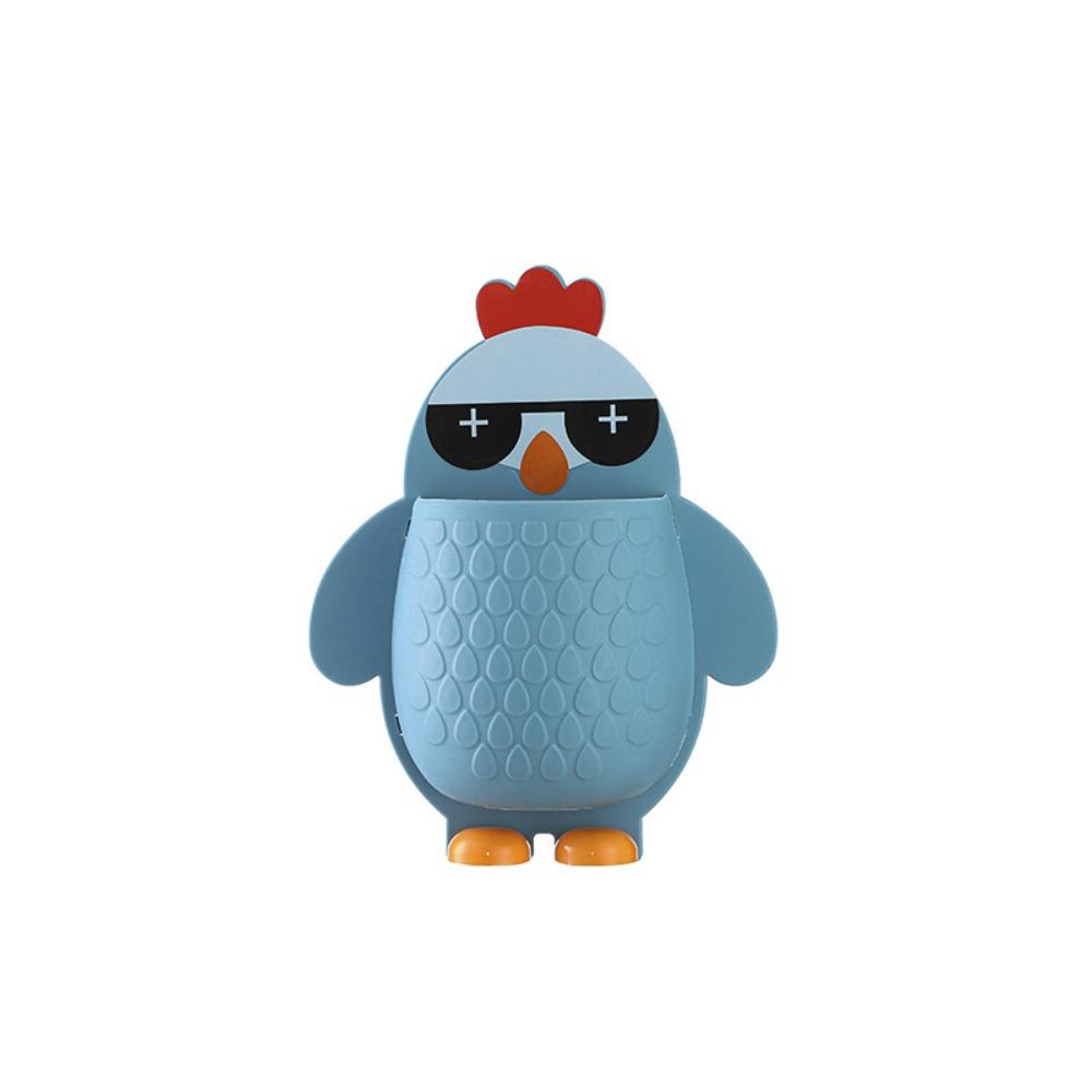 No Punching Toothbrush Toothpaste Holder Drainable Kitchen Hanging Basket Cute Bathroom Shelf