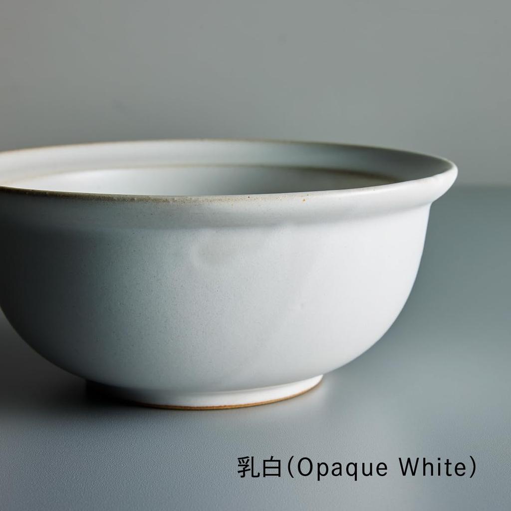 Vermicular Tableware Deep Bowl with Rim, 17cm, Milky White, Hasami Ware, TOKINOHA, Indigo Dyeing Kiln, Simple Design, Plate, Deep Plate, Rice Bowl, Sa