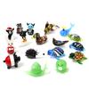 Mini Glas Tierfiguren Niedliche Schnecke Delfin Oktopus Wal Schwein Katze Krabbe Ente Meeresschildkröte Kaninchen Geist Dämon Igel Ornamente