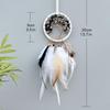 Crystal Tree of Life Car Hanging Ornament - Handcrafted Car Interior Decoration