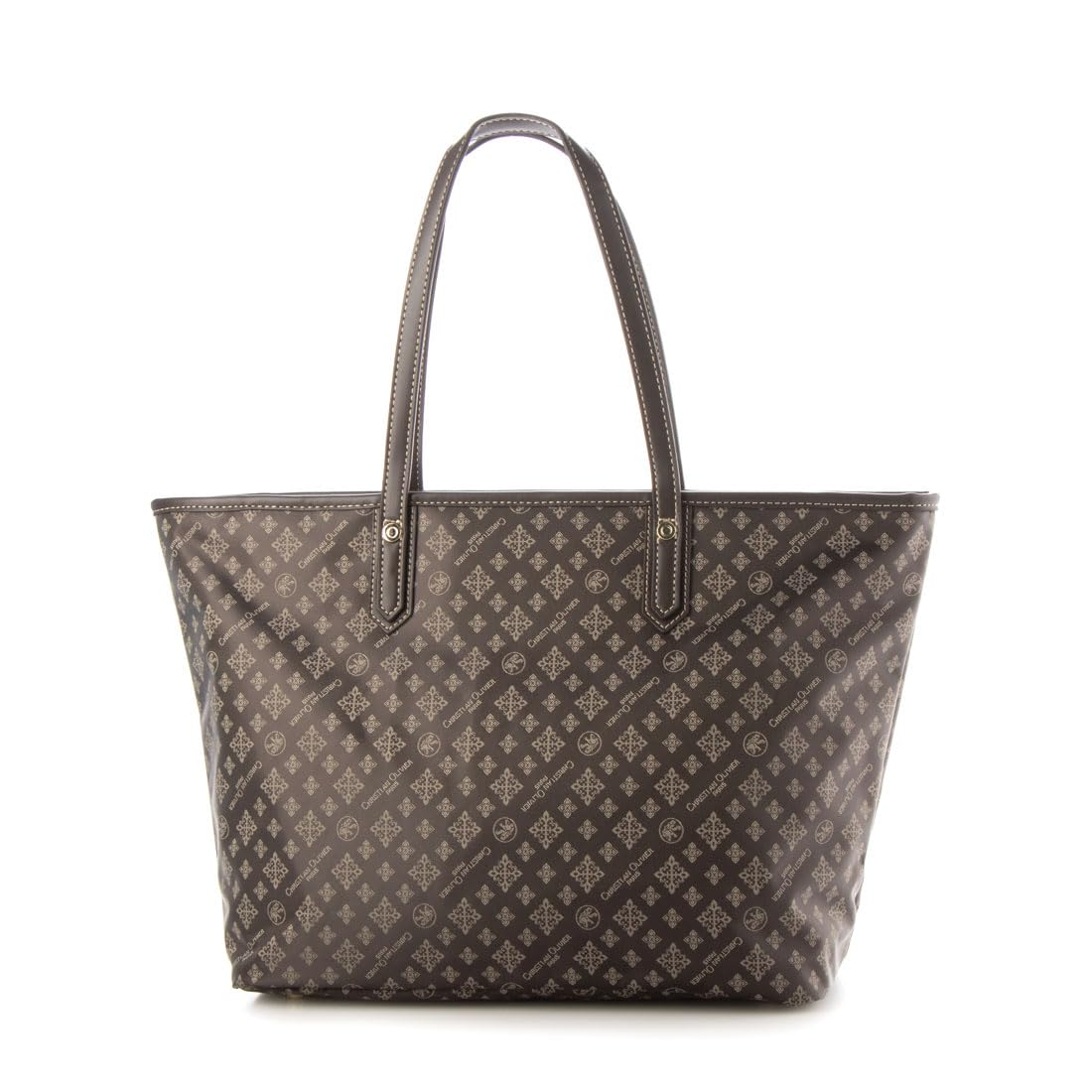 Сумка-тоут Christian Olivier 7920, Формат А4, Жаккардовое плетение, Водоотталкивающая (Шоколад)