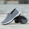 Summer New Men's Mesh Breathable Fly-woven Casual Sports Shoes Men's Mesh Shoes Work Shoes One Pedal Men's Shoes