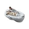 Washable Giant Pet Bed: Sponge Lazy Sofa Mattress for Dogs
