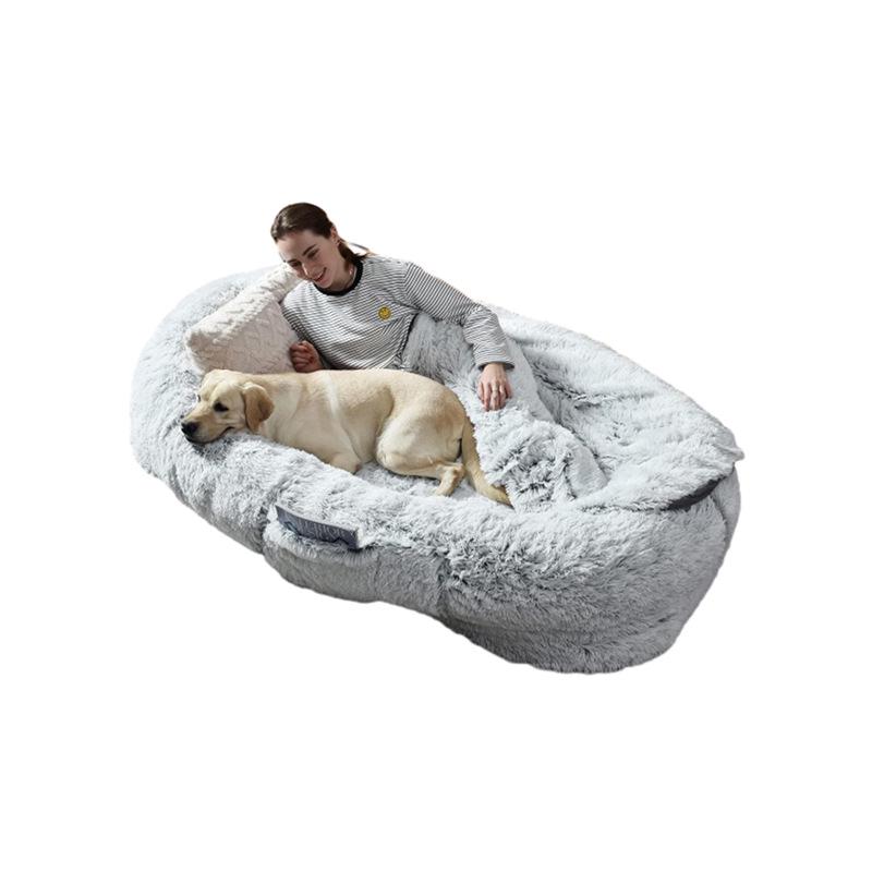 Washable Giant Pet Bed: Sponge Lazy Sofa Mattress for Dogs