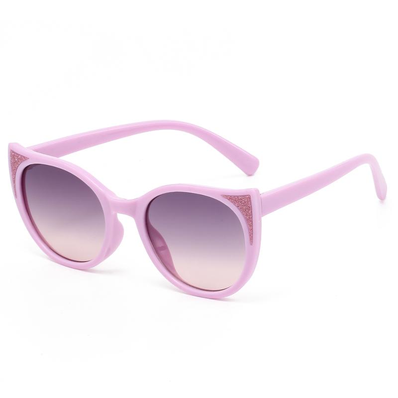 New Kids Sunglasses Trend Retro Cat Eye UV400 Sun Glasses Artistic Minimalist Boys Girls Eyewear