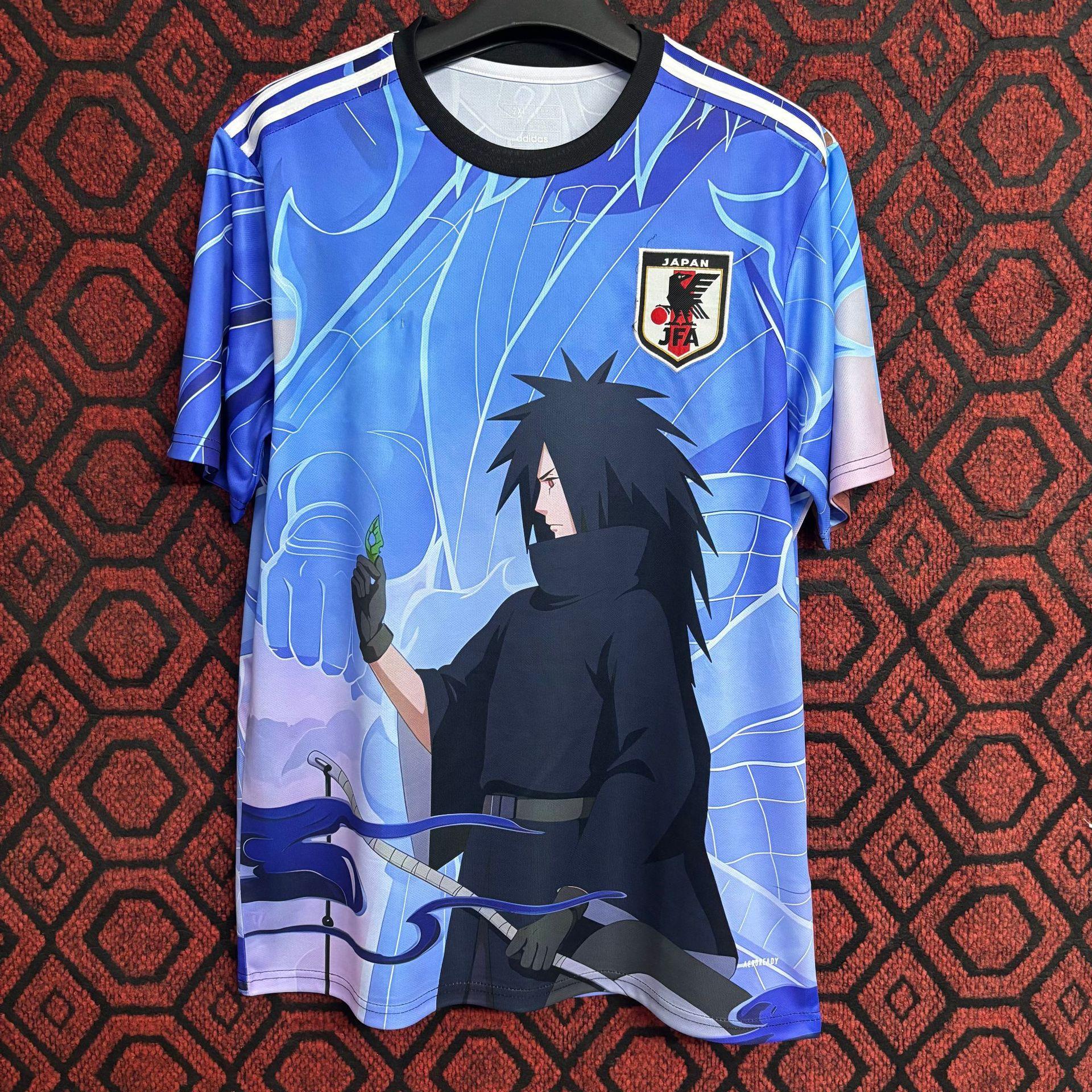 Japanese manga style series football jersey quick-drying breathable training jersey leisure sports youth jersey source wholesale S