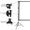Portable Projector Screen with Stand Projection Screen Indoor Outdoor Movie Screen with Carrying Bag Fast Setup for