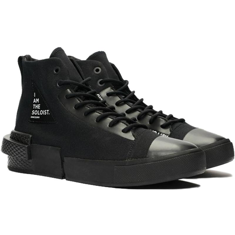 THE SOLOIST X Converse Disrupt CX Disrupt CX Hi Simple and Versatile High-Top Canvas Shoes Unisex Black
