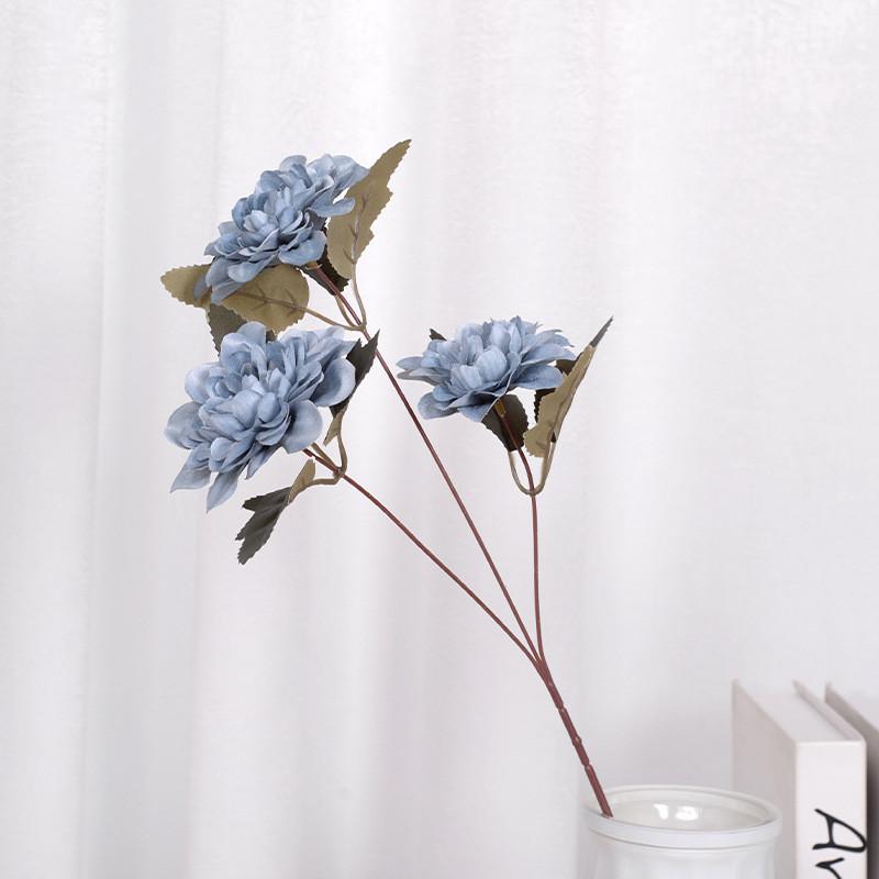 Simulated Plants Dahlia Wedding Hotel Restaurant Desktop Decoration Props