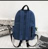 Schoolbag backpack casual simple summer new Korean version ins wind backpack large capacity boys and girls school bag