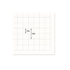Maruai Drawing Paper, White, Large Size, 50mm Grid, 788mm Width, 20 Sheets, MA-21X20P