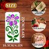 16PC Geometric Floral Stencil Set for DIY Art Crafts, Doodle Sketching Handmade Projects - Reusable Templates for Artists Adults