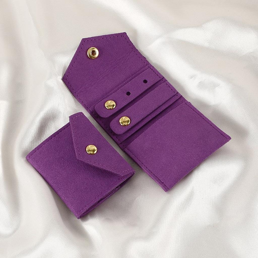 Soft Jewelry Storage Bag Packing Convenient and Compact Case for Bracelets Pendants Ring Earrings Accessories