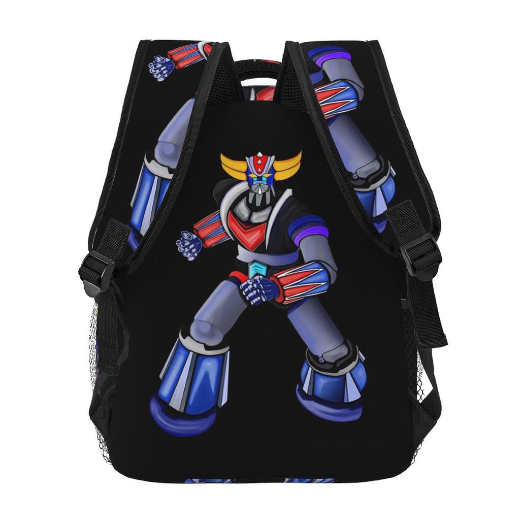 Grendizer Goldorak Vintage ROBOT Student Backpack School Bag Hiking Travel Daypack for Boys Girls Fashion Bookbag Shoulder Bags