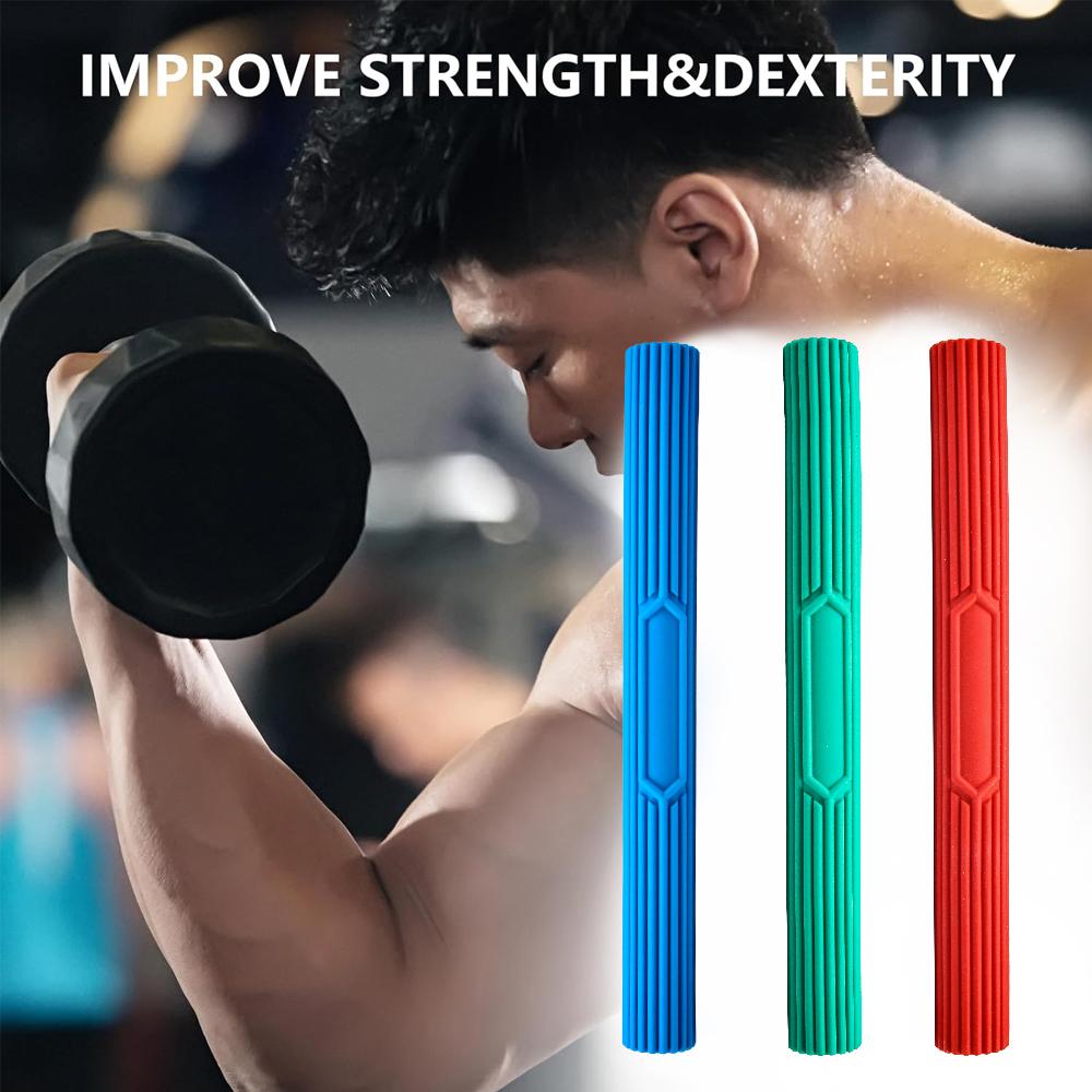 Flexible Resistance Bar, Grip Strength Trainer Resistance Band, Forearm Exerciser Workout, Flexible Bar For Tennis Golfers Elbow