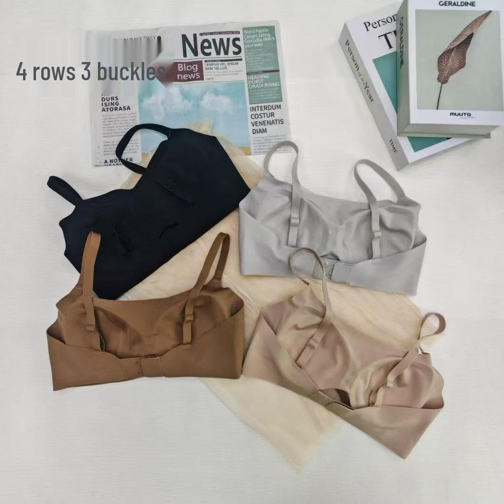 Seamless Push-Up Bra: Invisible, Wireless, Adjustable Support for Petite Figures
