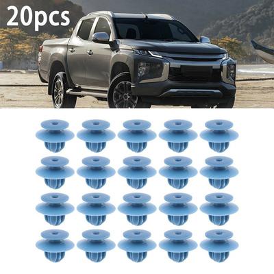 20pcs Car Wheel Arch Flares & Moulding Trim Clips For Mitsubishi L 200 MU000977