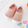 Baby Shoes Anti-slip Breathable Infant Crib Floor Socks with Rubber Sole for Children Girls Boys Mesh Shoes Soft Bottom Slippers