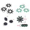 2 Jeux Amortisseur de Voiture Moteur d'Assistance de Direction Électrique Arbre Pignon Pour Toyota Camry Corolla Alphard Accessoires