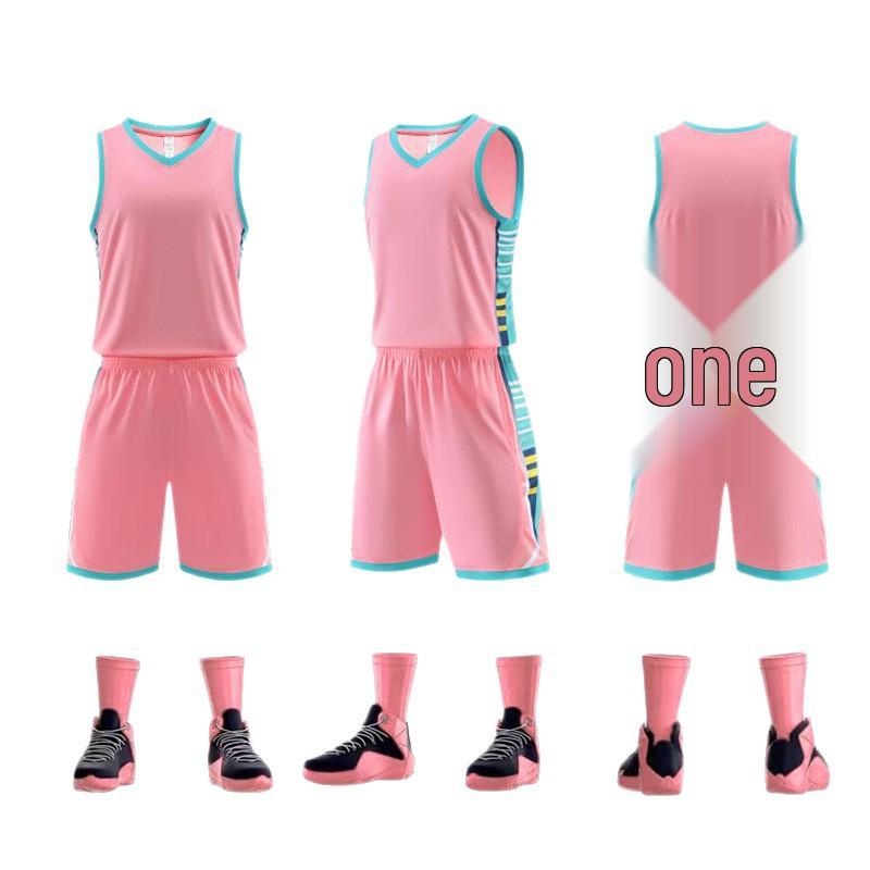 Custom Basketball Uniform Set: Quick-Dry, Breathable, Unisex, Short Sleeve