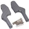 Aluminum Foot Peg Extensions Extended Footpegs for Vespa GT GTS GTV 60 125 200 250 300 300ie Vespa Motorcycle Parts