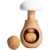 Casse-Noix Creative Home Champignon Manuel Bois Blanc 10x7 cm