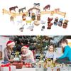 Whimsical Jesus Nativity Display Enchanting Christmas Countdown Calendar for Children