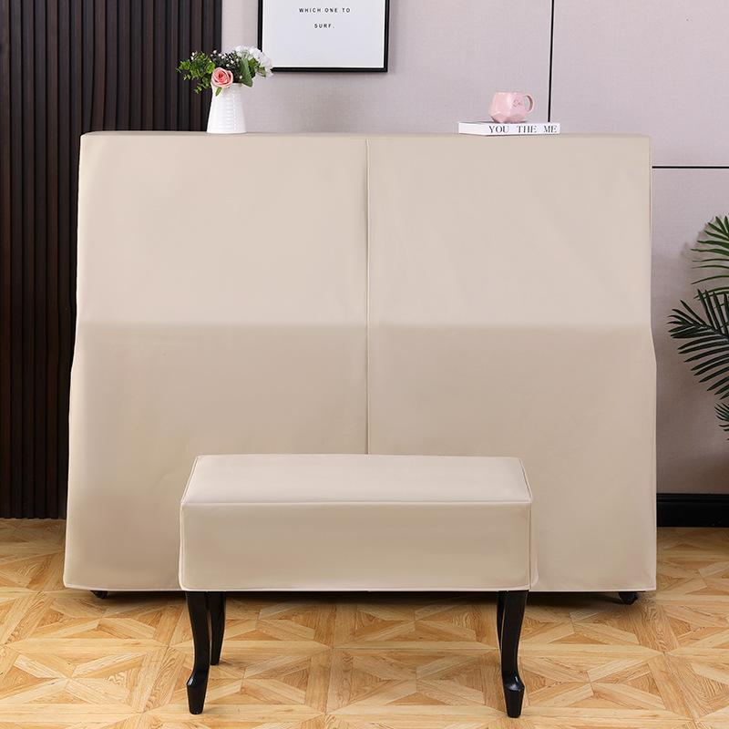 Luxury Modern Full Piano Cover Waterproof Dustproof European Nordic Style Keyboard Cover with Stool Essential