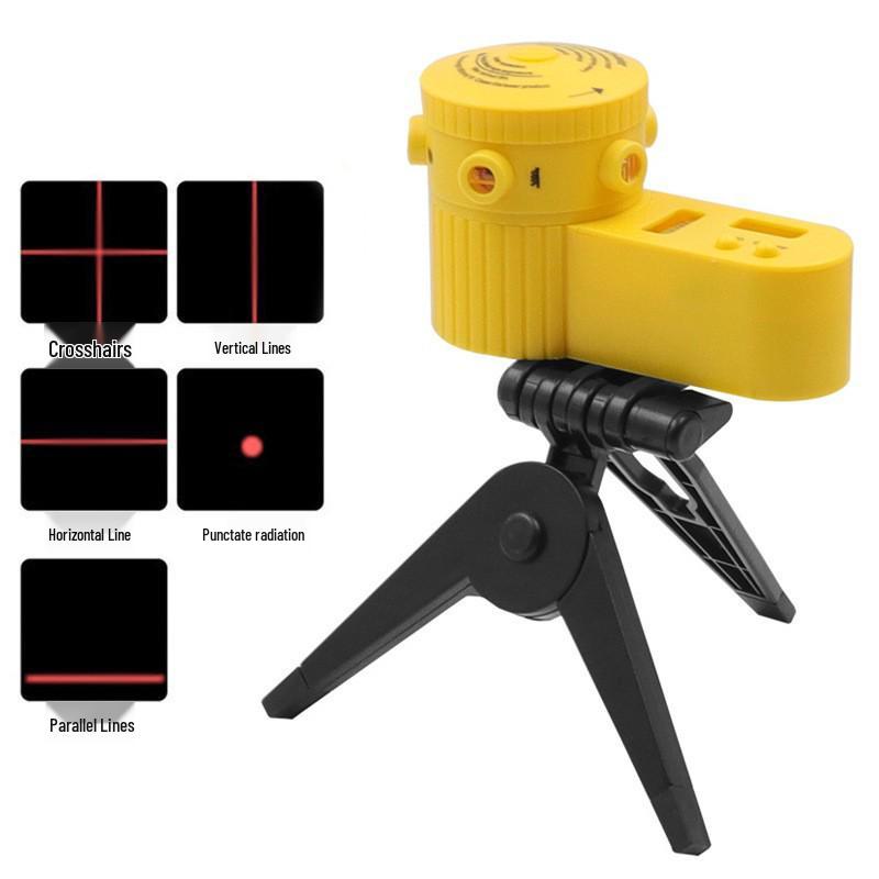 Four-in-One Rotating Laser Level with Tripod