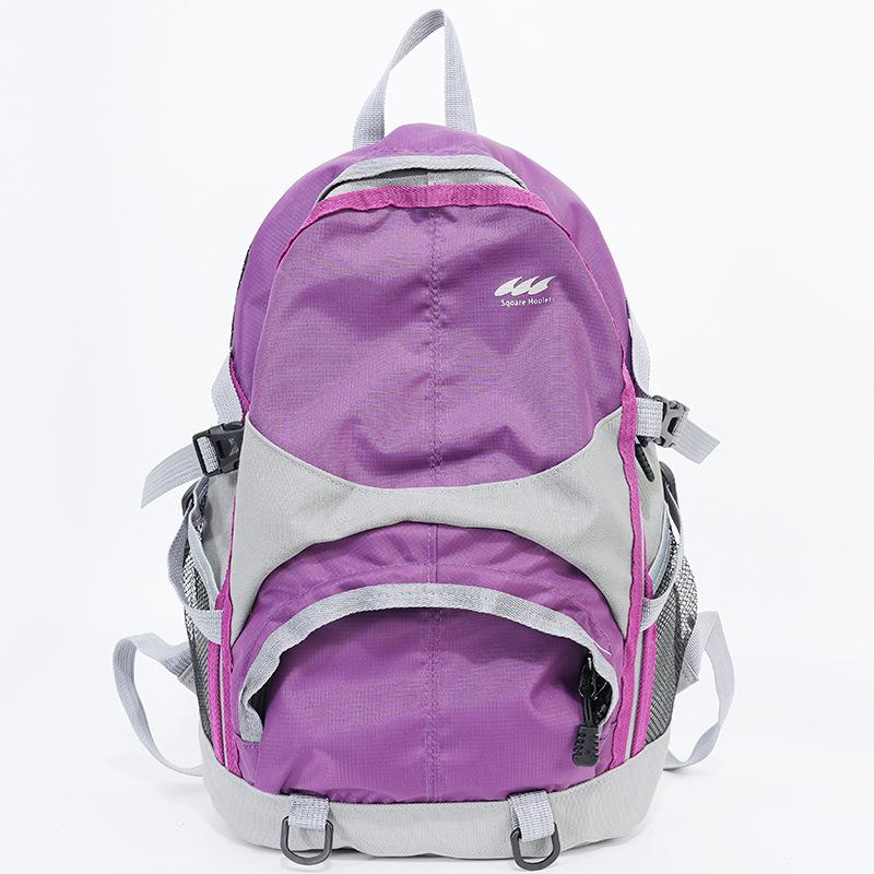 

2025 new schoolbag women s lightweight and versatile college student ultra-light outdoor hiking sports backpack women s backpack фіолетовий