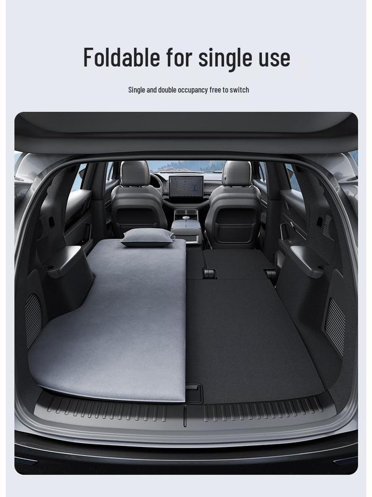 BYD Song Pro Car Bed Mattress: DMI Inflatable-Free Sleeping Pad for Rear Seat