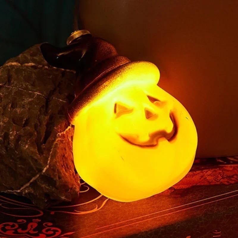 NOWE Akcesoria na Halloween Lampion Dyniowy Girlanda LED Dekoracja Aranżacja Sceny Girlanda Wisząca Ozdoby Świecące Zabawki DIY