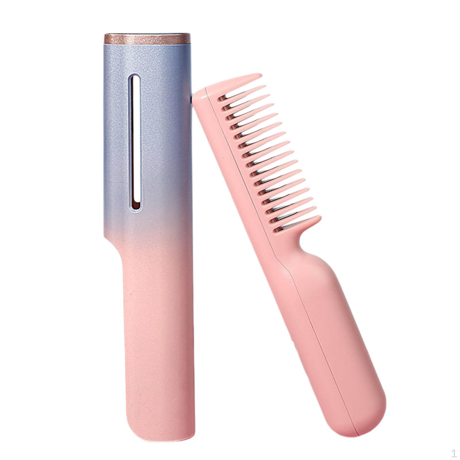 

Щетка для выпрямления волос для использования в дороге Pink and Blue