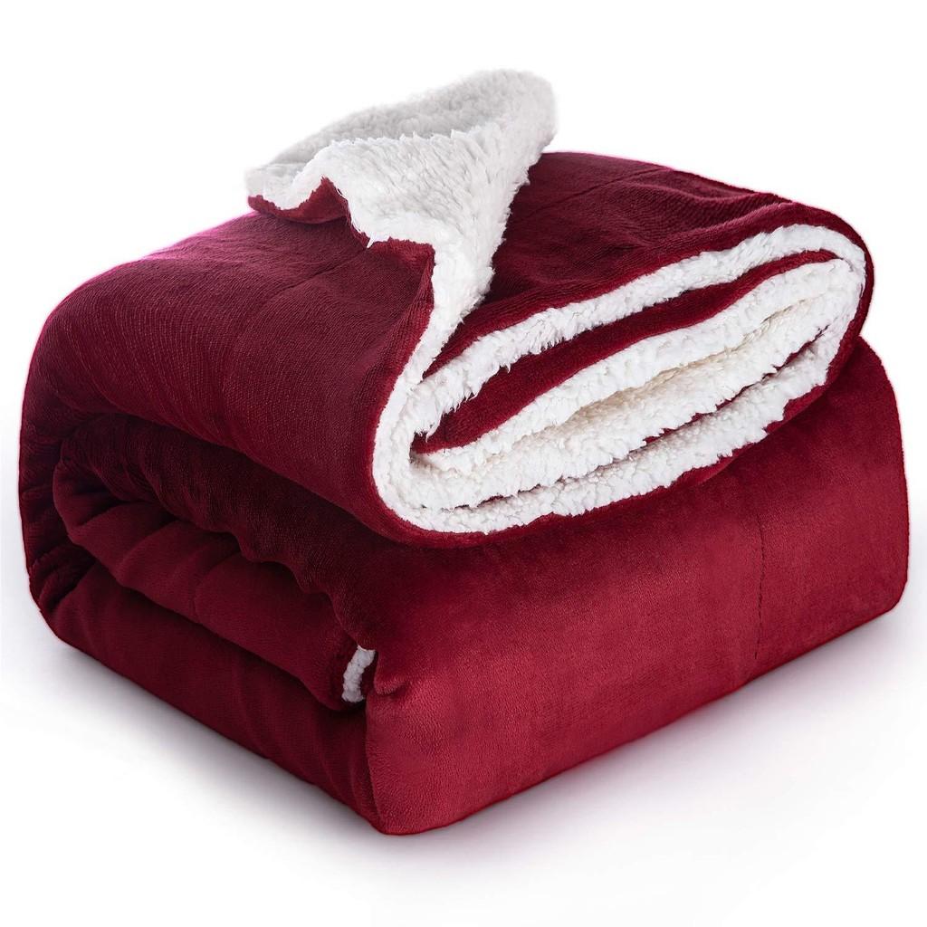 Coral Simplified Fleeces Blanket Thickened Double Layer Lounge Bed Supplies