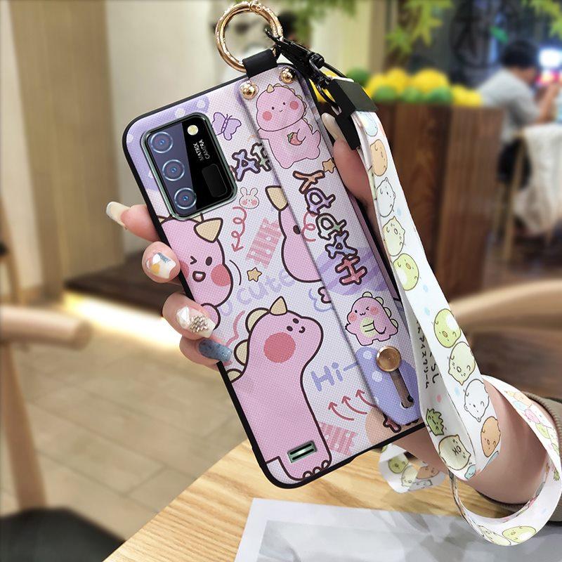 Shockproof Anti-dust Phone Case For Oukitel C25 Soft case Phone Holder Ring Anti-knock Waterproof Fashion Design Cute