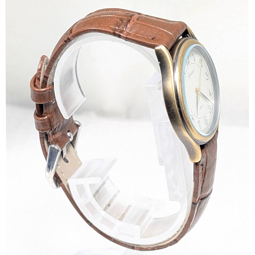 SEIKO AVENUE Battery and Strap Working Men's Watch, Replaced, Condition, V-01