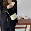 Niche Texture Single Shoulder Messenger Bag Women's 2025 New Transfer Bead Diamond Grid Small Fragrant Wind Chain Bag Small Square Bag Tide