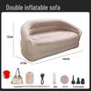 Portable Raised Air Mattress: Single/Double, Thick Inflatable Bed for Home & Outdoor Use
