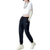 Fila Fusion Retro Sports Printed Loose Woven Jogger Pants Women Bottoms Deep-Black T11W131803F-BK