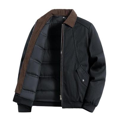 Down Jacket Men's Winter Loose Lapel Jacket Men's Loose