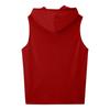 Men's Summer Casual Hooded Pocket Vest Vest Sports Sleeveless Shirt