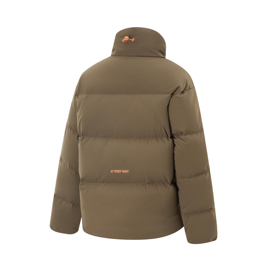 Li Ning Hot Pots Down Collection Down Jacket Women's Teak Brown AYMU254-4