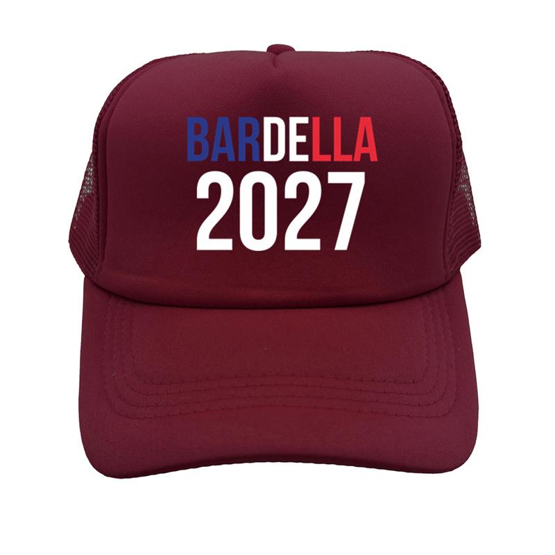 Bardella Baseball Cap President Election France Casual Women Men Hip Hop Mesh Snapback Trucker Hat Dad Gift MZ