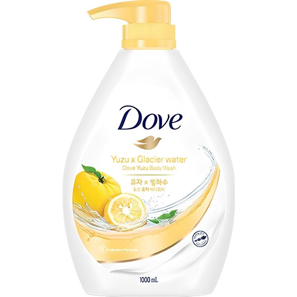Dove Yuja Body Wash, 1L, 1 ea