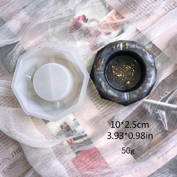 Handmade UV Crystal Epoxy Resin Mold DIY Crafts Soap Wax Plster Resin Mould