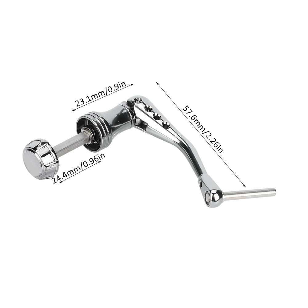 Stainless Steel CNC Vessel Refit Special Fishing Reel Handle Rocker Arm Replacement Parts