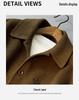 Men's 2025 Autumn/Winter Woolen Coat - New Lapel Wool Jacket, High-End Feel, Loose Fit.