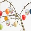 12Pcs Clear Plastic Egg Shaped Fillable Ornament Balls DIY Candy Boxes Christmas Tree Hanging Decorations Easter Wedding Party