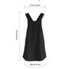 Chic Vintage Inspired Cotton Apron for Women Adjustable Strap, No Tie Design, Comfortable Stylish for Home Cooking, Kitchen, or Shop Use,Vintage Apron