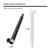 Adjustable Desktop Microphone Stand with Widened Base and Boom Arm for Phones and Tablets